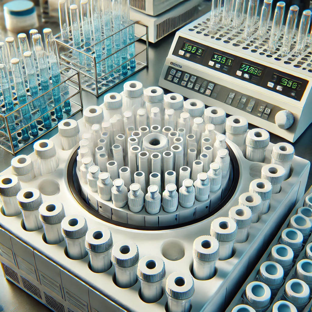 Centrifuge and Cryo Tubes for Laboratory Use