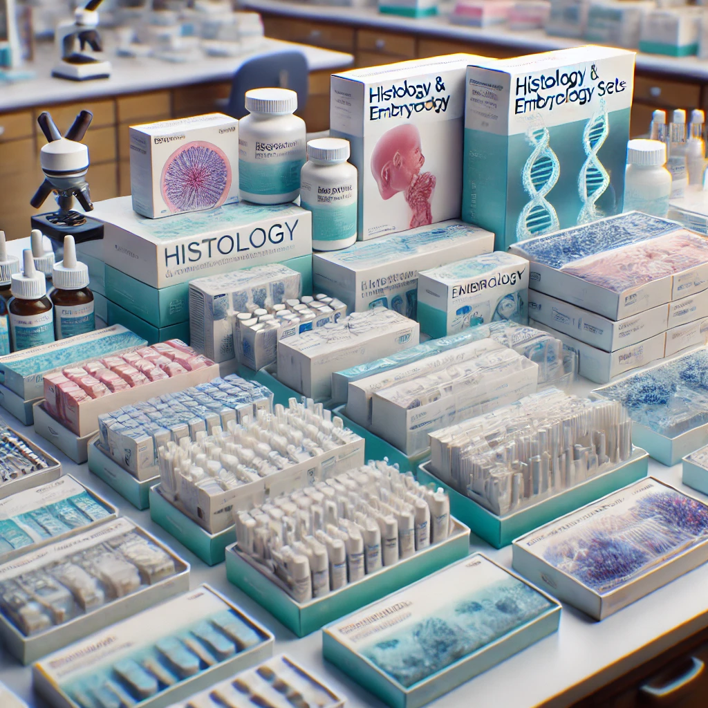 Histology and Embryology Laboratory Preparation Sets