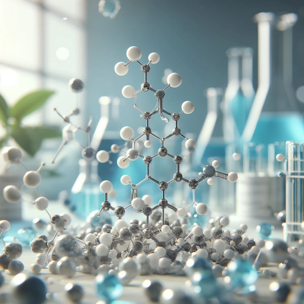 Laboratory chemicals in a lab setting