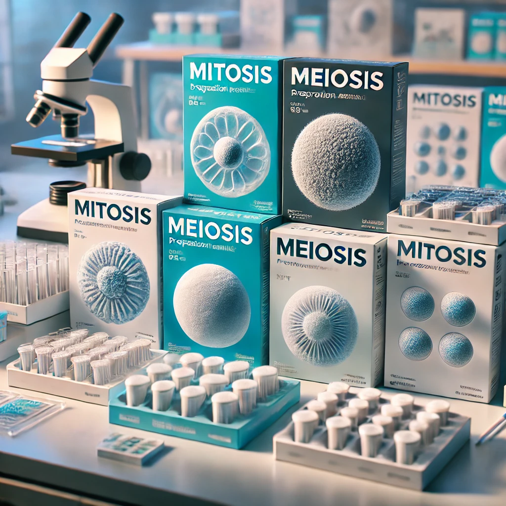 Mitosis and Meiosis Laboratory Preparation Sets